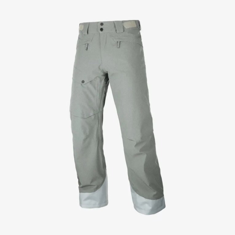 Pantalones De Esquí Salomon Untracked Hombre Verde Oliva Claro | MX ZXUJ639